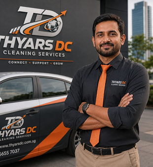 Thayarsdc commercial cleaning team in Singapore